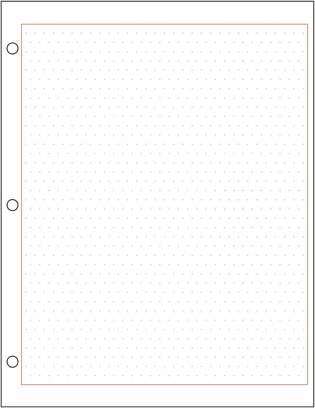 Isometric graph
          paper - dotted
